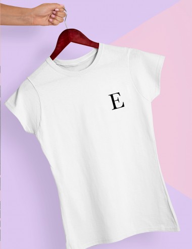 Camiseta manga corta inicial E