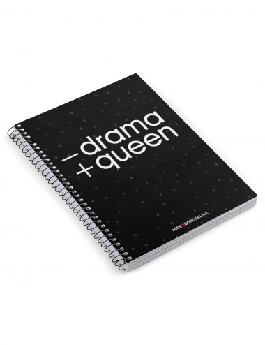 - Drama + Queen, cuaderno a5