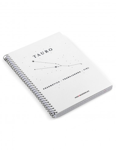 Tauro, cuaderno a5