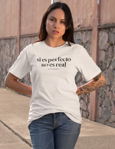 Camiseta mujer regular - Si...