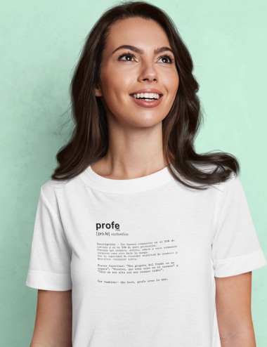 Camiseta mujer regular - Profe