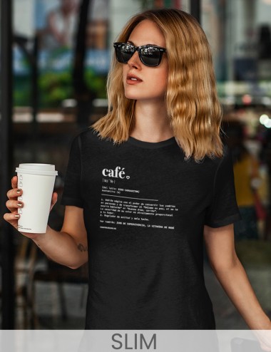 Camiseta manga corta - Café