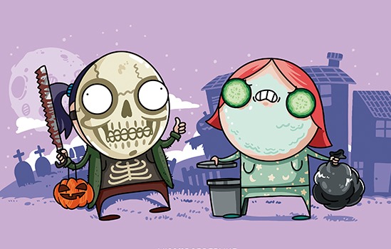 Halloween con prisa